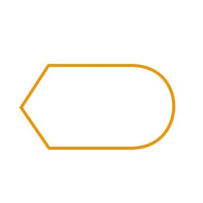 Flussdiagramm-Symbol Anzeige Informationen