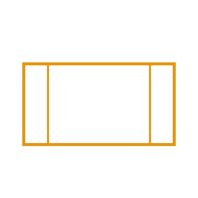 Flussdiagramm-Symbol Teilprozess