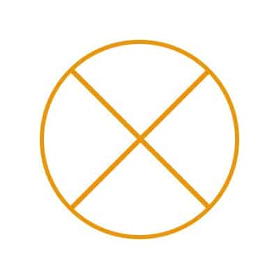 Flussdiagramm-Symbol Zusammenführung