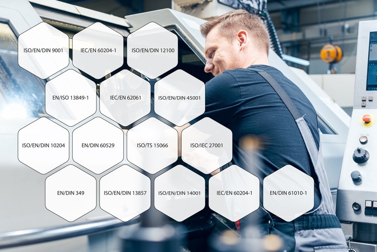 Normen-in-Industrie-und-Maschinenbau Ein zentrales integriertes Managementsystem für alle Normen und Regelwerke