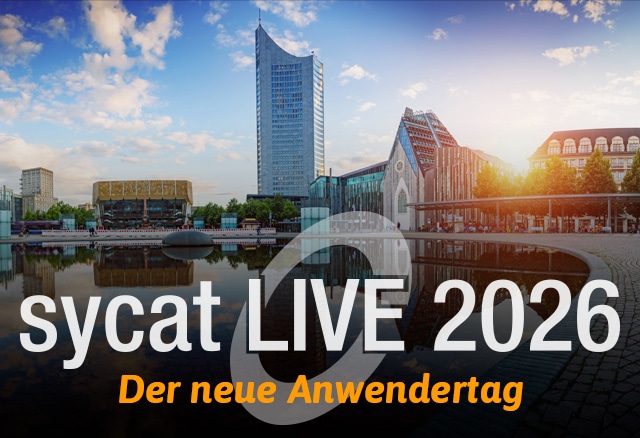 sycat LIVE vom 14. bis 16. April 2026 in Leipzig