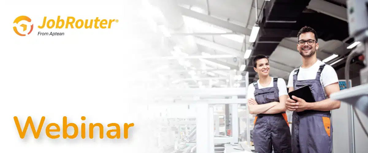 Webinar Prozessautomatisierung im Maschinenbau