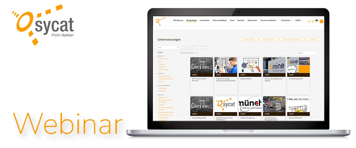 Webinar sycat eLU 10: sycat eLU 10: AI-Integration und neue Features