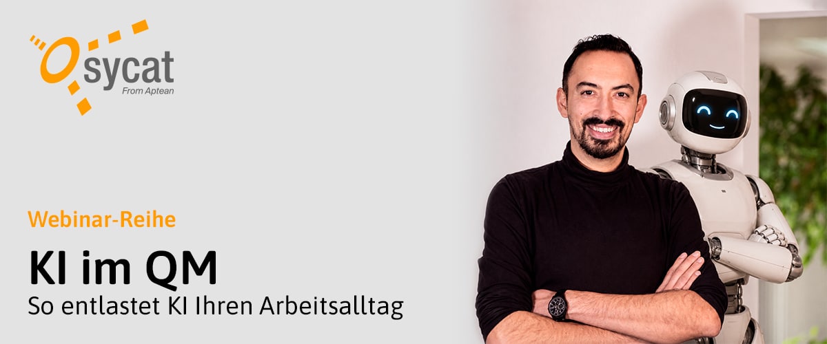 Webinar-Reihe KI im QM: So entlastet KI Ihren Arbeitsalltag